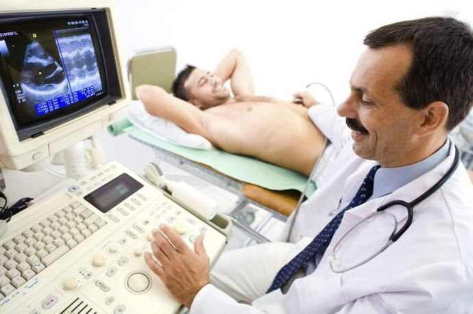ultrazvuková diagnostika prostatitidy