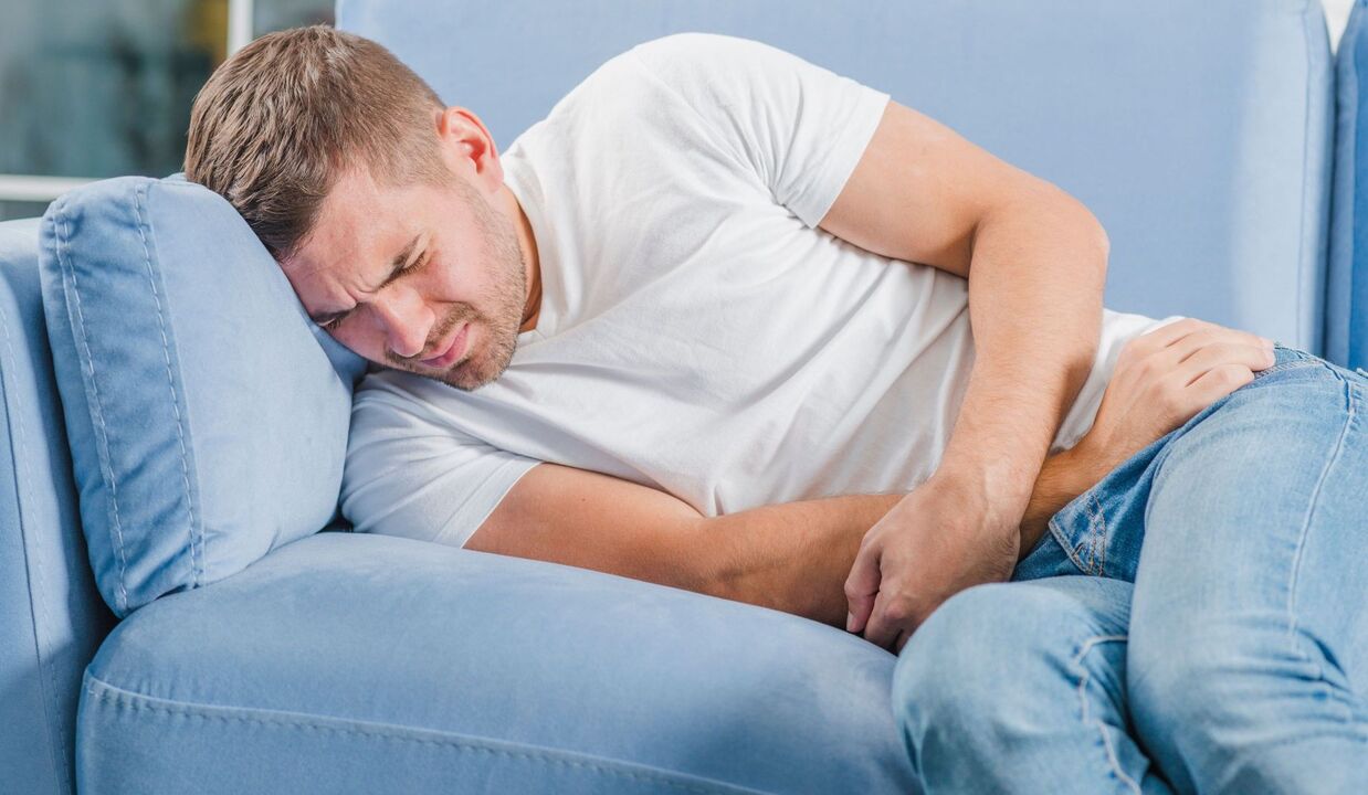 bolest u muže s chronickou prostatitidou