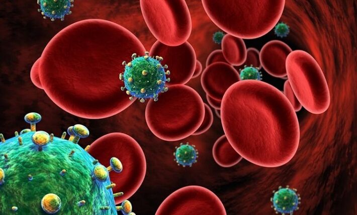 viry v těle jako příčina rozvoje prostatitidy
